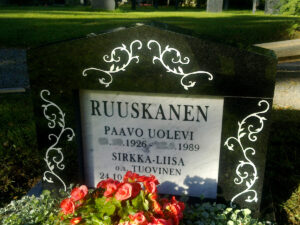 Hautakivi kehys