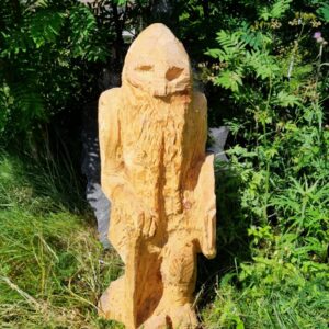 Viikinki - Moottorisahaveistos